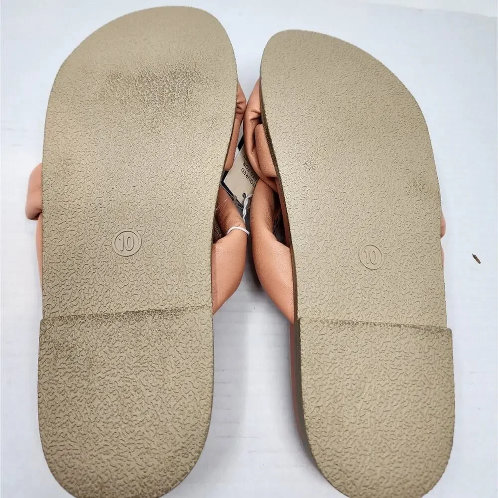 Uiversal Thread New Slip on Sandals Contoured Footbed Coral Women's Size 10‎ NWT